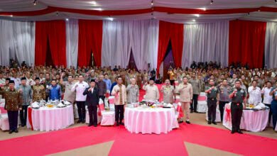 Presiden Prabowo Hadiri Acara Halal Bihalal Bersama Purnawirawan TNI AD dan Keluarga Besar TNI-Polri