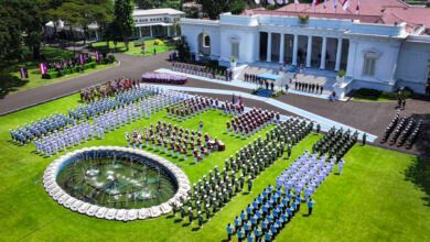 Presiden Prabowo Terima Kunjungan Resmi Presiden Senat Hun Sen di Istana Jakarta