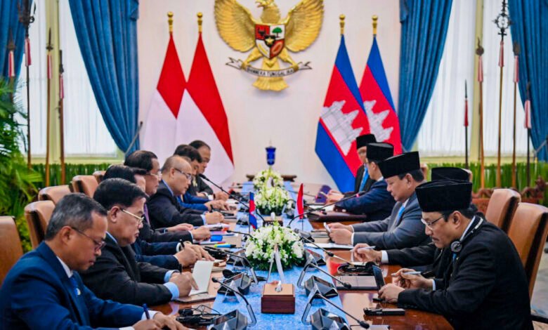 Presiden Prabowo dan Presiden Senat Kamboja Tegaskan Komitmen Bersama Jaga Stabilitas Kawasan