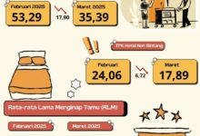 TPK di Kalsel Capai 35,39 Persen pada Maret 2025