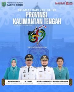 Bupati Barito Timur, M Yamin 